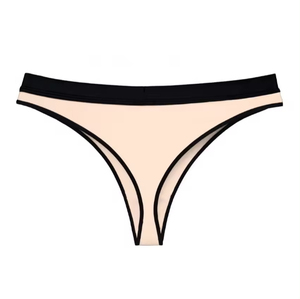 2026 Sexy Solid Bikini Panties for Women OEM Custom Size Knitted Fabric Breathable Eco-Friendly Seamless Custom Logo High - Product Image 1