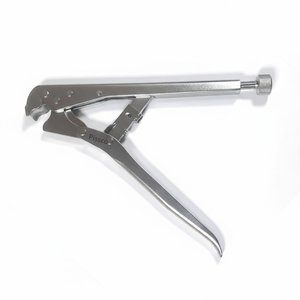 เครื่องมือผ่าตัดโค้ง PISSCO พร้อมตัวล็อคแบบ Ratchet สำหรับสัตว์ขนาดใหญ่ เครื่องมือผ่าตัดม้า อุปกรณ์ทำให้สัตว์เป็นตัวอ่อนสำหรับโคและกระบือ - Product Image 3