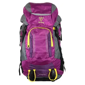 OUTDOOR MOUNTAINEER TRAVEL HIKING CAMPING WATERPROOF PROFESSION 55L BACKPACK BAG