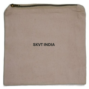 Eco-Friendly Cotton Canvas Fashion Travel Cosmetic <b>Bag</b> with Custom Logo Printed Zipper <b>Small</b> Size Makeup <b>Bag</b> for Gift/Packing - Product Image 6