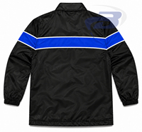 Veste d'entraîneur unisexe personnalisée Zeta Phi Beta Sorority pour femme, imperméable, hiver, avec boutons-pression, style universitaire, broderie de lettres