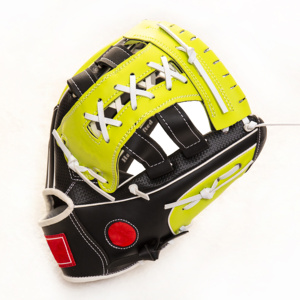 Gants de baseball professionnels en cuir tressé pour gaucher, durables, légers, pour adulte et jeune, couleur personnalisable, pour l'intérieur et l'extérieur du terrain - Product Image 2