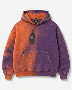 เสื้อฮู้ดดี้สตรีทแวร์ ผ้าฝ้าย 100% แห้งเร็ว ระบายอากาศได้ดี สีสันตามสั่ง คุณภาพเยี่ยม สำหรับผู้ชาย ล้างสีแบบแอซิดวอช สีพื้น - Product Image 3