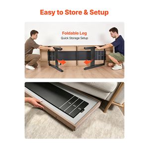 Mesa de Juego 2 en 1 de 7 pies para Shuffleboard y Curling, Superficie Lisa Compacta, Plegable - Product Image 4