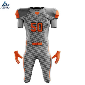 Diseña Tu Propio Uniforme de Fútbol Americano Personalizado Hecho con el Mejor Material Uniforme de Fútbol Americano a Precio Económico - Product Image 5