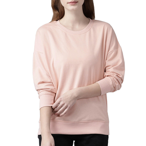Sudadera de alta calidad para mujer, ropa básica, sudadera para mujer hecha con tela de algodón suave, cuello cómodo y duradero. - Product Image 1