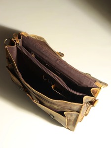 Indian Exporter Large Capacity Leather <b>Laptop</b> <b>Bag</b> for Men Office <b>Work</b> Travel Business Messenger <b>Bag</b> Available for Sale - Product Image 2
