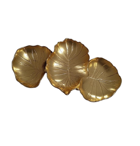 Attractive Design Eco-Friendly Polished Metal Handmade Durable Dry Fruit Server Customized Size Decorative <b>Snack</b> <b>Tray</b> Home Table - Product Image 1