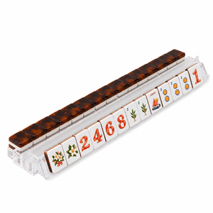 Échantillon Gratuit - Jeu de Tuiles de Mahjong Américain au Design Original - 160 Tuiles en Acrylique pour Divertissement Intérieur - Product Image 3