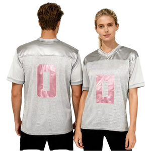 Adult Unisex American Football Jersey Breathable Quick Dry Sublimation Short Sleeve Summer Wholesale 100% Polyester Durable - Product Image 1