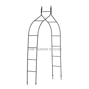 Support décoratif de mariage moderne et élégant en fer et métal, forme unique, finition dorée antique, en aluminium, best-seller - Product Image 6
