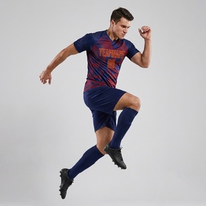 OEM Custom Football Jersey Set Full Sublimation Soccer Uniforms Team Training Wear Moisture Wicking Breathable Soccer Shirts and - Product Image 3