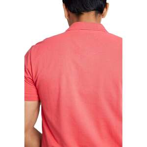 Custom Men's Premium Solid <b>Pink</b> Color Sublimated Print Short Sleeve <b>Polo</b> <b>Shirt</b> Casual Breathable Fabric Men's <b>Polo</b> <b>Shirts</b> - Product Image 2