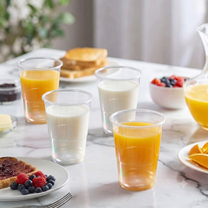 แก้วพลาสติก PP เกรดอาหาร ขนาด 1.2 ไพน์ท สำหรับเครื่องดื่มเย็น ใช้ซ้ำได้ เหมาะสำหรับงานปาร์ตี้ พร้อมบริการ OEM ODM มีตัวอย่างให้ทดลองใช้ - Product Image 1