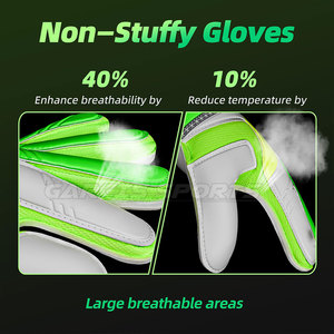 Gants de gardien de but de dernière génération, vente directe d'usine, qualité supérieure, fabriqués au Pakistan. - Product Image 3