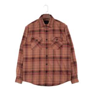 Camisas de Franela para Hombre al por Mayor, Teñidas con Hilo, Ecológicas, de Manga Larga, 100% Algodón, Chaquetas Holgadas Informales para Trabajo - Product Image 2