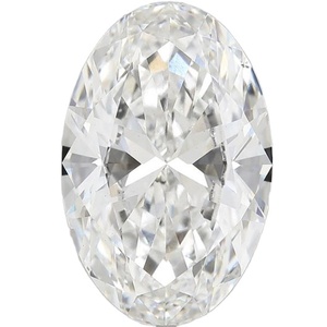 IGI a certifié 10.03 CT la couleur brillante ovale de la coupe F VS1 diamant synthétique cultivé en laboratoire CVD / HPHT R.No. 614335622 - Product Image 1