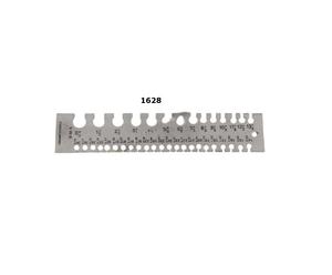 Jauge SWG rectangulaire de haute qualité 1-36, collection d'outils de fabrication de bijoux haut de gamme et meilleur produit au prix de gros le plus bas - Product Image 1