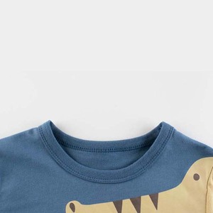 100% Cotton Knitted Short Sleeve O-Neck <b>Men's</b> <b>T</b>-<b>Shirt</b> Regular Fit Casual Breathable Eco-Friendly - Product Image 3