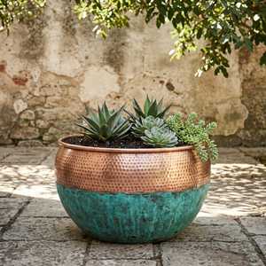 Maceta Grande de Diseño Clásico para Exteriores con Arreglo de Flores Mixtas para Jardín, al Mejor Precio al por Mayor - Product Image 3