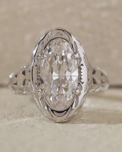 Certificat IGI approuvé 14K or femme fiançailles CVD VVS DEF toutes formes coupe laboratoire cultivé bague en diamant personnalisé - Product Image 2