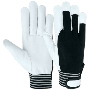 Gants de travail robustes antidérapants en cuir Sunny Gloves, usage général, épaisseur 7 oz, longueur 26 cm, Pakistan - Product Image 1