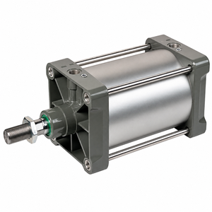 Double Acting Pneumatic Cylinder Piston <b>Linear</b> <b>Actuator</b> Aluminum Body Industrial AutomationDouble Acting Pneumatic Cylinder Pist - Product Image 4