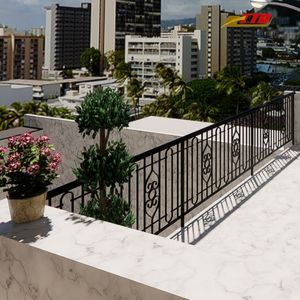Impresionantes Soluciones de Barandas Metálicas Artísticas para Balcones: Eleva el Exterior de tu Hermosa Casa de Lujo con Piezas de Hierro Forjado Únicas y Personalizadas - Product Image 3