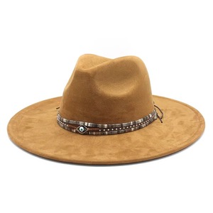 Chapeau de cowboy western vintage personnalisé en daim, livraison rapide, chapeau de chevalier à large bord, chapeau de soleil unisexe pour la plage et les prairies - Product Image 2