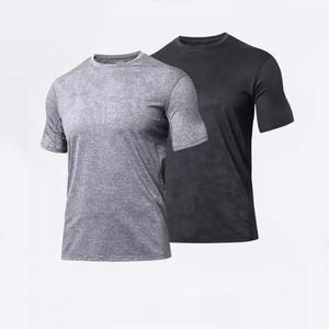 Offre Spéciale T-Shirts de haute qualité 210 Gsm impression personnalisée coton/spandex hommes t-shirt de gymnastique vierge avec logo personnalisé - Product Image 4