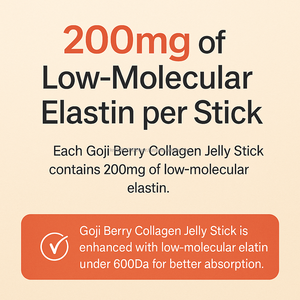 Berry Collagen Peptide Fruit Jelly Stick 15 Count Cuidado DE LA PIEL Masticables para Radiance - Product Image 3