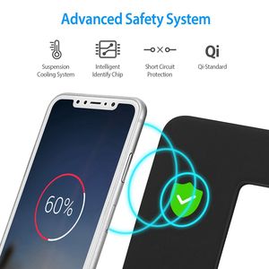 Chargeur sans fil 3-en-1, station de charge rapide 15W pour iWatch Series 5/4/3/2/1, support de charge pratique et support - Product Image 5