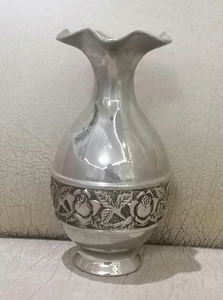 Newly Arrival <b>Creative</b> Design Aluminum Floor Vase Handmade Modern European Style Decorative Vintage Look Elegant Flower Holder - Product Image 3