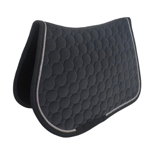 Tapis de selle en mousse confortable marron pour dressage, lisse, pour soins équins, chaud et doux, personnalisation acceptée, fournitures équestres en satin - Product Image 2