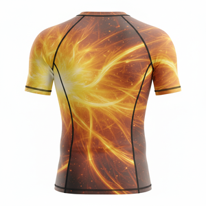 Camiseta premium de compresión para hombres, mujeres y niños, para MMA, BJJ, jiu jitsu, entrenamiento sin gi, sublimada personalizada, duradera, al por mayor. - Product Image 2