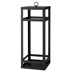 Faroles de Estilo Real para Decoración Navideña, de Bodas y Hoteles, de Hierro y Vidrio, Diseño Moderno, Duraderos y Ecológicos, Color Negro - Product Image 2