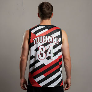 Débardeur sportif pour homme bleu à col en V, imprimé par sublimation Tonga, avec badges sur le devant, style maillot de baseball athlétique pour homme - Product Image 6