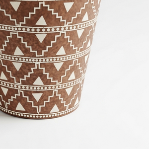 Table d'appoint de luxe avec incrustation d'autocollants en émail, design industriel fait main, écologique, pour salon, chambre, école - Product Image 4