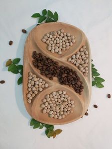 Plateau en bois pour étagère de salle de bain organisateur shampooing conditionneur bouteille porte-savon pour hôtels à 99 données d'or - Product Image 6