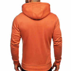 Sweat à capuche en molleton 100% coton, sur mesure, épais, pour l'hiver, décontracté, pour hommes - Product Image 2