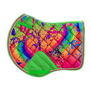 Ensemble de tapis de selle assortis par sublimation, tapis de selle d'hippique pour dressage, numnahs et couvertures pour chevaux - Product Image 4