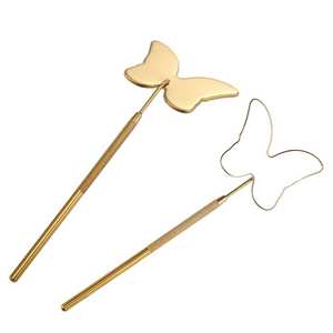 Espejo Cosmético de Lujo con Iluminación para Esquinas, Acento Decorativo, para Pestañas, de Escritorio, Duradero, con Aumento de 3X, Estilo Glamuroso y Atrevido - Product Image 2