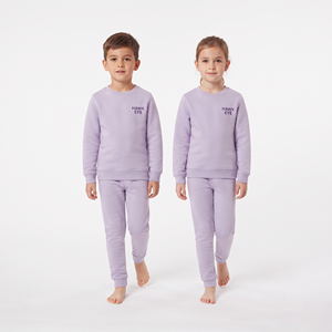 Conjunto Deportivo de Dos Piezas para Niños, Sudadera con Capucha de Algodón Clásico de la Mejor Calidad, Ropa Deportiva de Invierno, Cuello Redondo, Estilo Informal - Product Image 3