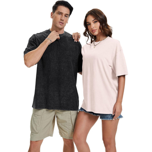 Wholesale Premium Acid Wash Graphic Tee High Resolution Screen Print Oversized Cotton Streetwear Fashion Apparel OEM ODM - Product Image 3