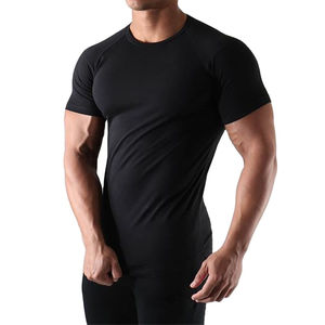 Camisetas de Gimnasio para Hombre de Alta Calidad, Ropa para Correr, Ropa Deportiva, Impresión de Logotipo Personalizado, Ropa de Fitness, Tops Activos, Servicio OEM - Product Image 3