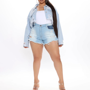 Ensemble denim tendance pour femmes, vente directe d'usine, meilleur prix, ensemble denim pour femmes en vente, fabriqué au Pakistan - Product Image 2