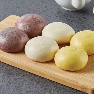 [MILWON] Set de Bollos al Vapor Anheung, Jjinppang Coreano Congelado con Frijoles Rojos, Postre Dulce de Panadería - Product Image 2