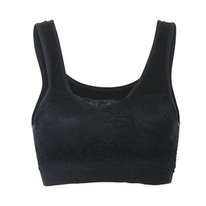 Soutien-gorge de sport sans couture pour femmes, réglable, respirant, doux, confortable, 100% coton, vêtements de sport, gym, fitness, yoga - Product Image 2