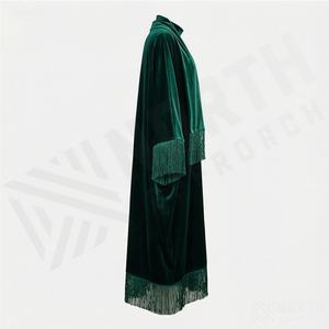 Nouvelle Abaya Musulmane Modeste en Gros, Robe Scintillante à Manches Longues Chauve-Souris, Réversible, en Tissu de Qualité, Vêtement Élégant de Haute Qualité - Product Image 3