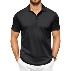Camisa Casual de Verano para Hombre, Poliéster/Algodón, 220 g/m², Color Sólido, Cómoda, Estampado Digital, Lavada, Manga Corta - Product Image 5